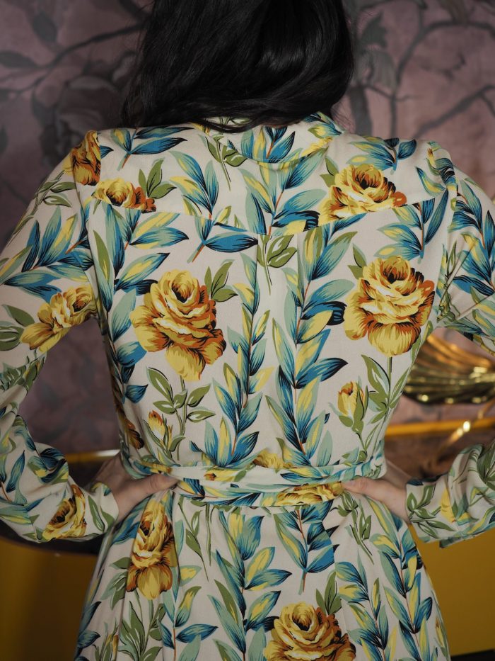 Abito Midi Rosie in Fantasia Florence