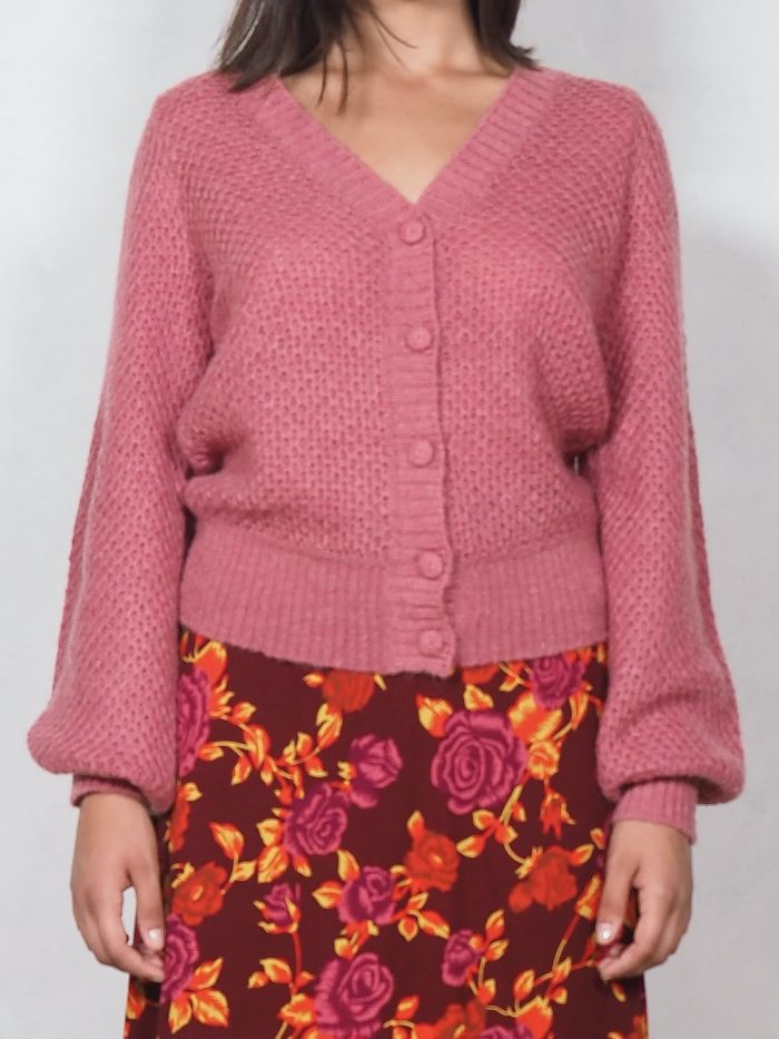 Cardigan V Farfalle