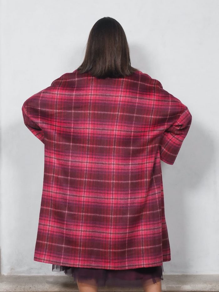 Cappotto a Quadri Mosto