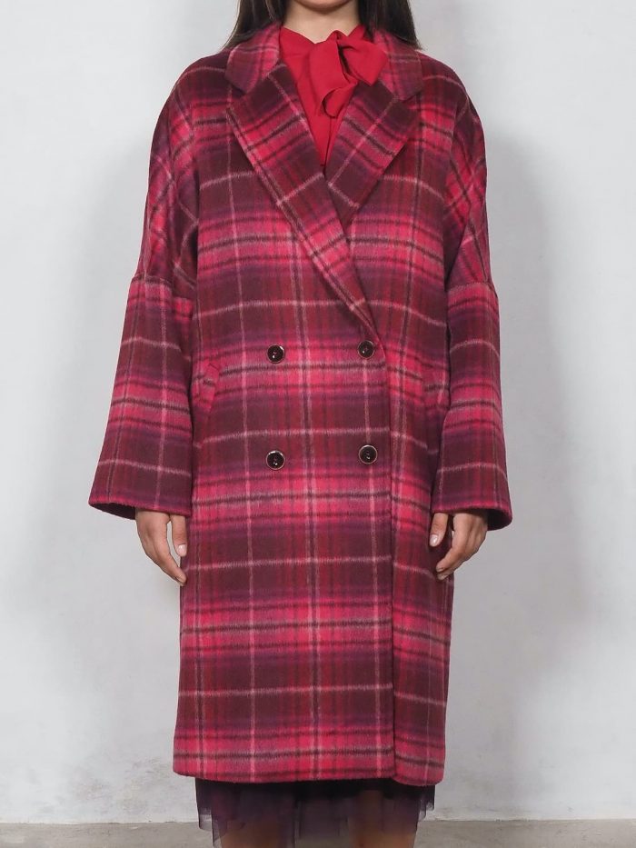 Cappotto a Quadri Mosto