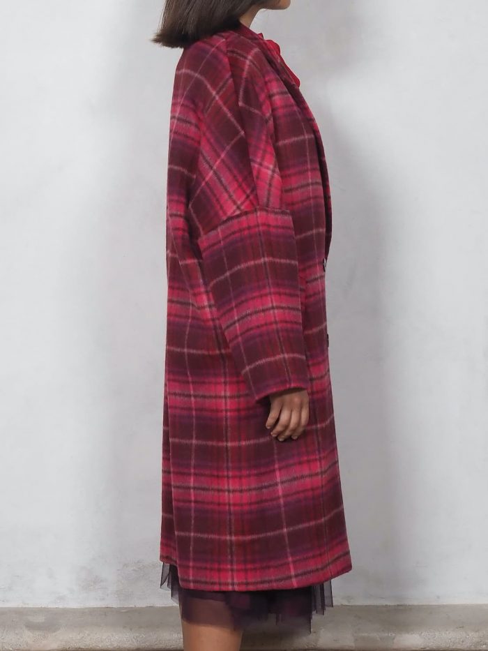Cappotto a Quadri Mosto