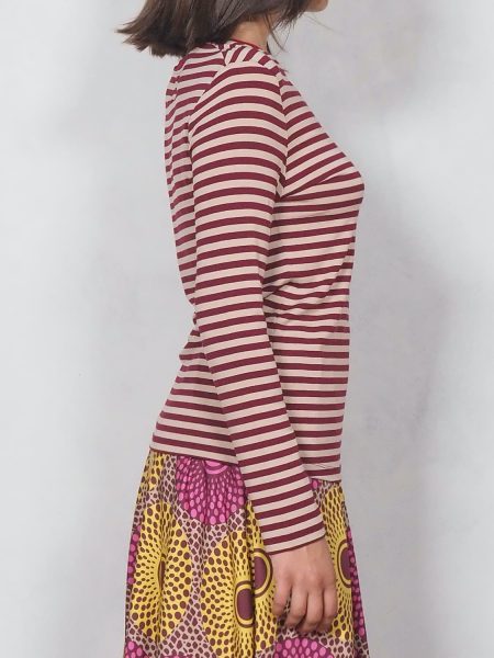 Maglia a Righe Slim Masai