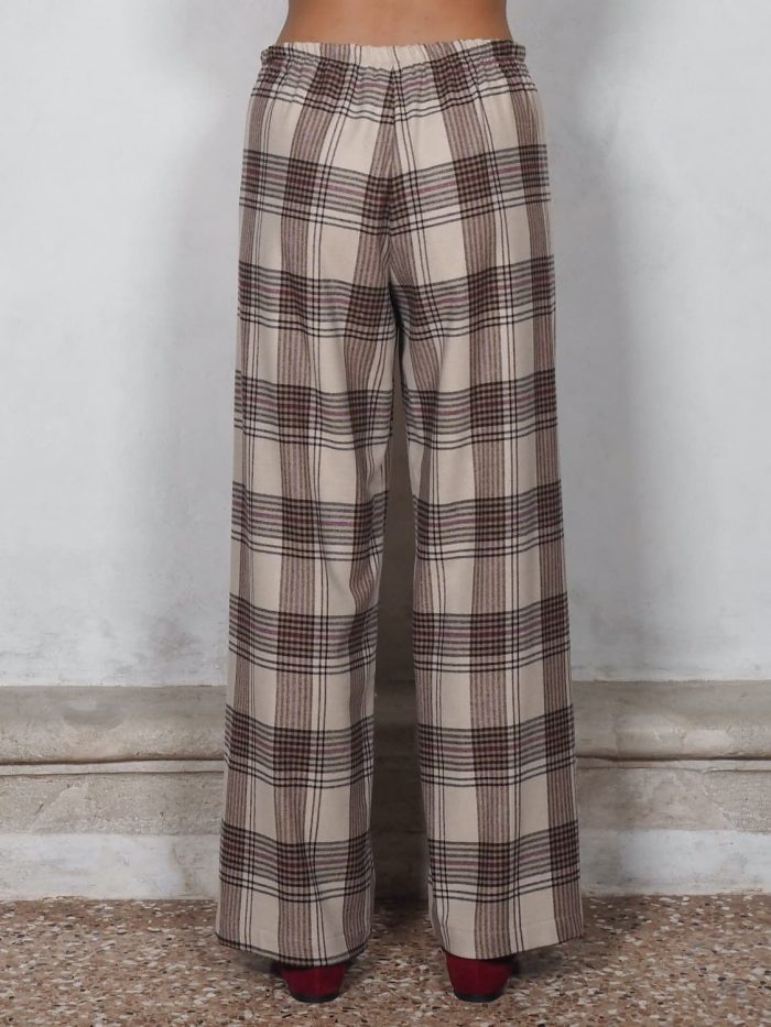 Pantaloni bojan check paglia