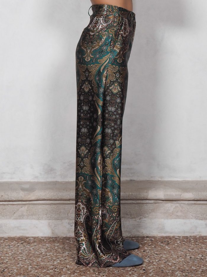 Pantalone Palazzo in Fantasia Etnica