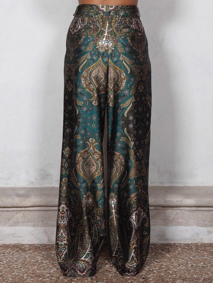 Pantalone Palazzo in Fantasia Etnica
