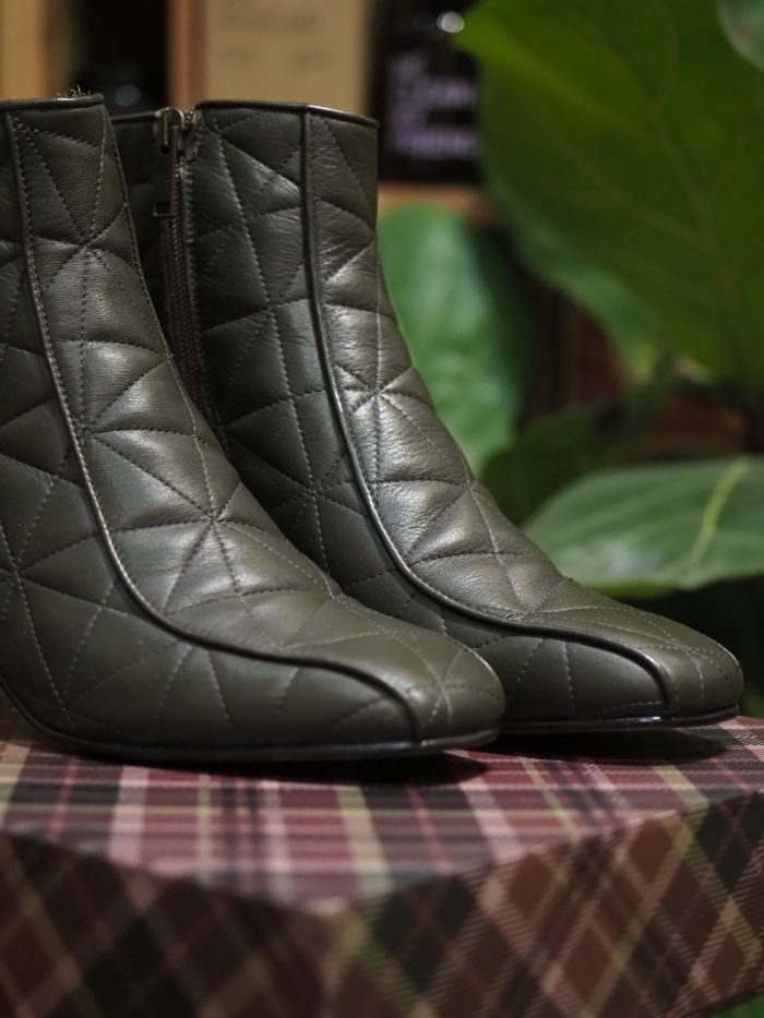 Stivaletto Matelassè in Pelle