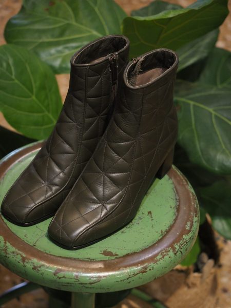 Stivaletto Matelassè in Pelle