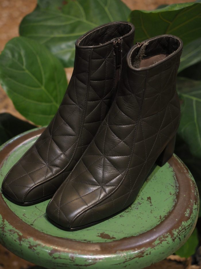 Stivaletto Matelassè in Pelle