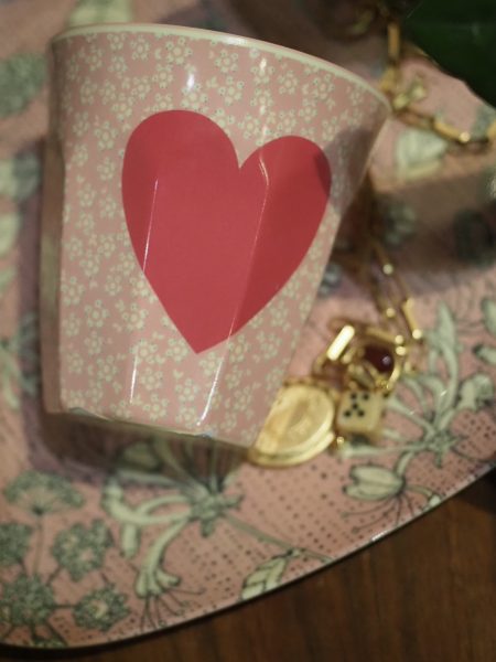 Bicchiere In Melamina Fantasia Heart