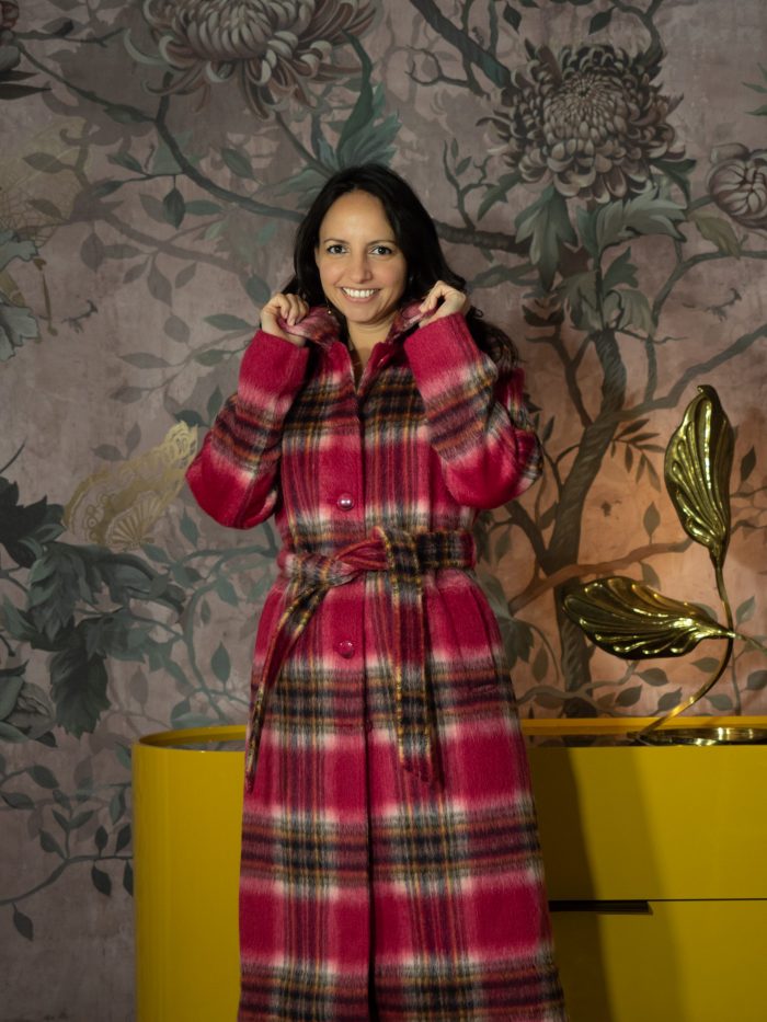 Cappotto Rachel Brody a Quadri