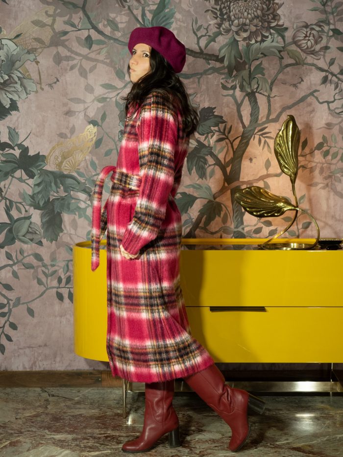 Cappotto Rachel Brody a Quadri
