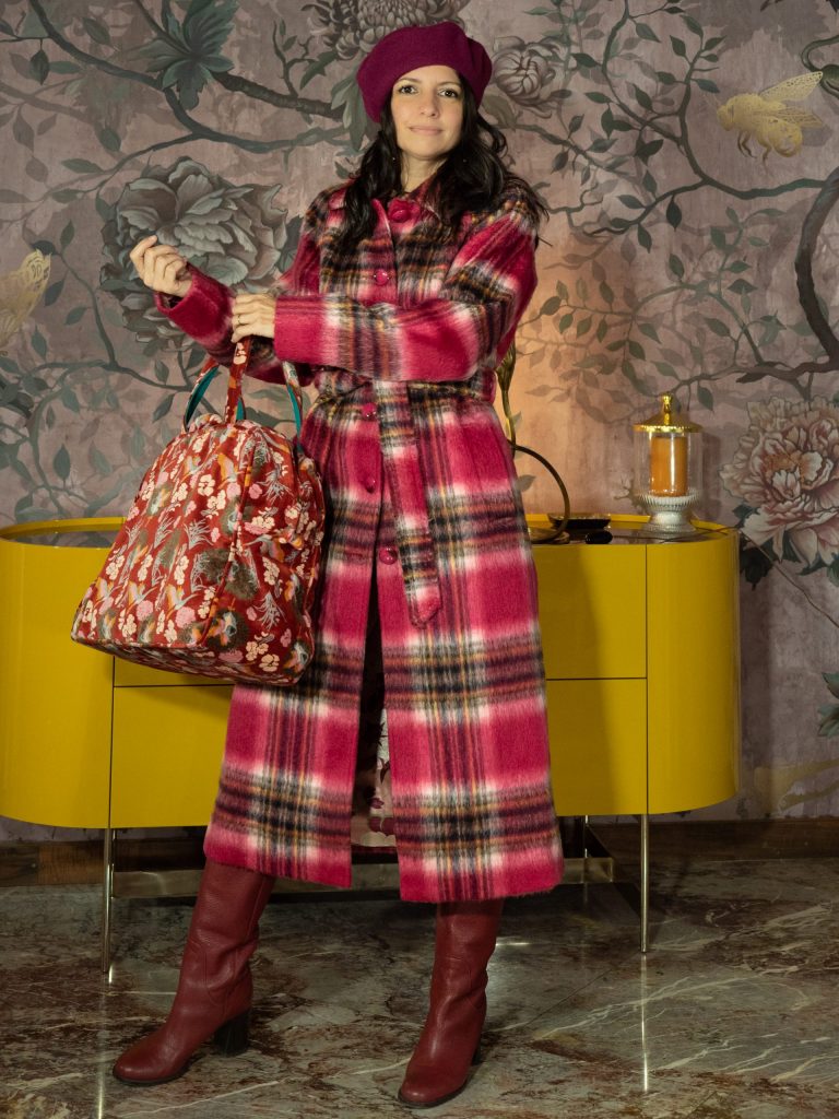 Cappotto Rachel Brody a Quadri
