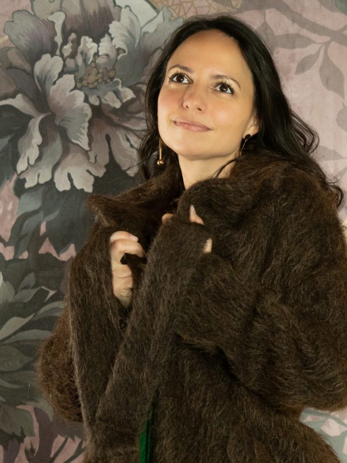 Cappotto Vestaglia Marrone