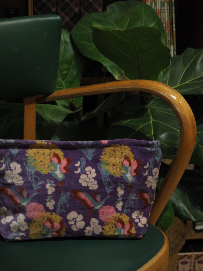 Pochette Velluto Heron Colore Purple