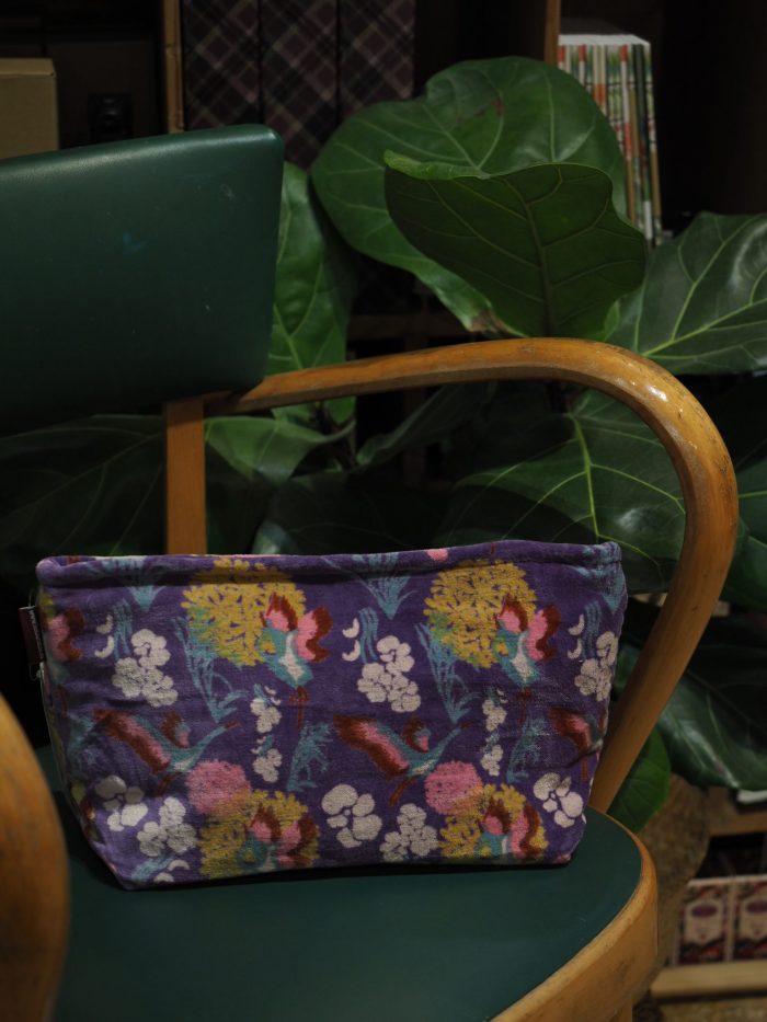 Pochette Velluto Heron Colore Purple
