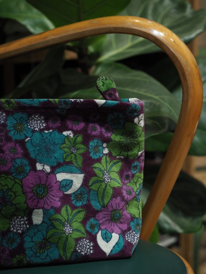 Pochette Velluto Hove Colore Fig