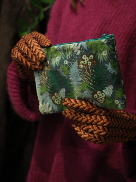 Pochette Velluto Fern Colore Atlantic