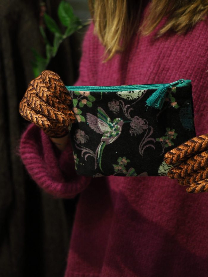 Pochette Velluto Sintra Colore Nero
