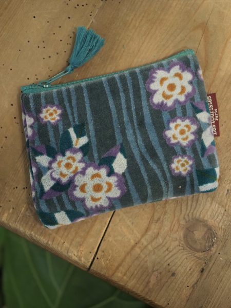 Pochette Mini Velluto Biba Colore Atlantic