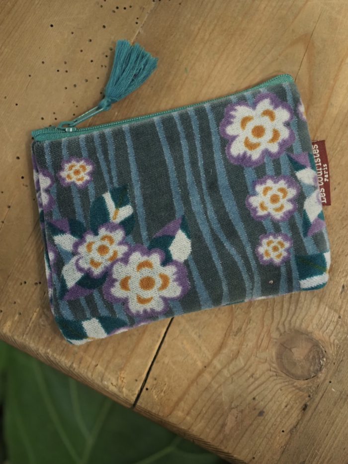 Pochette Mini Velluto Biba Colore Atlantic