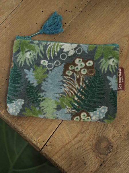Pochette Mini Velluto Fern Colore Atlantic