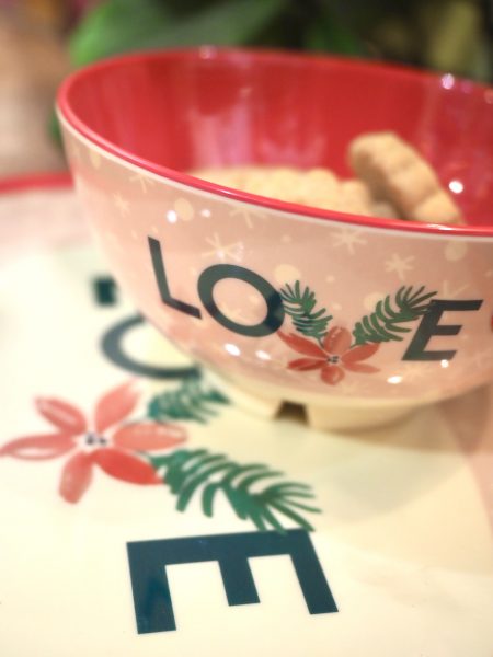 Ciotola Media In Melamina Fantasia Love Natale