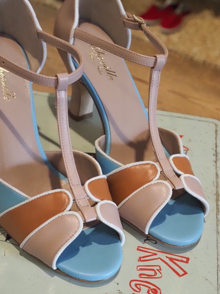 Sandalo modello tango nappa combo Licia - Cheville