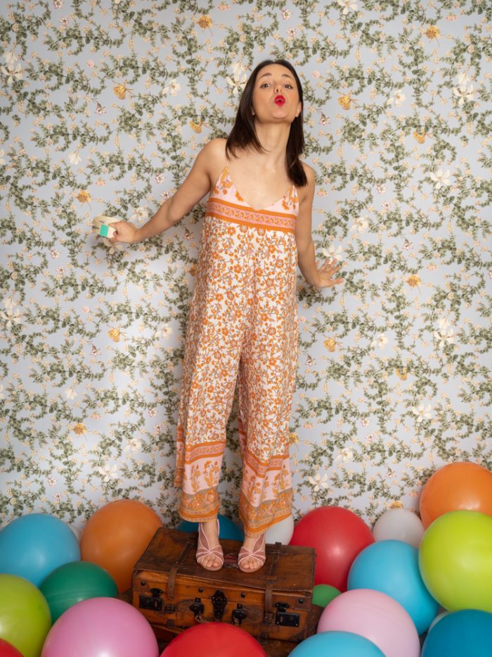 Jumpsuit a fiori  - Traffic People