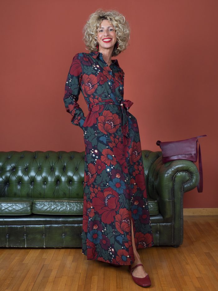 Abito Olive Maxi Gossip - King Louie