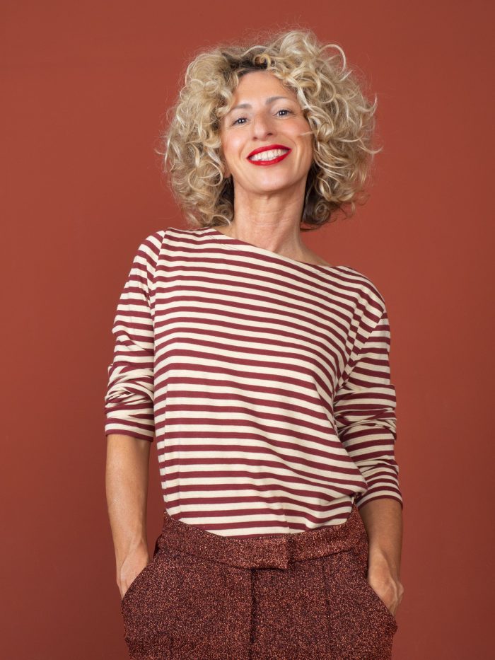 Maglia a righe con scollo a barchetta Chopito Stripe - King Louie