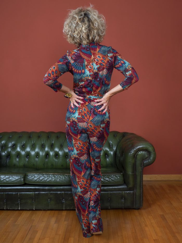 Chinese Jumpsuit in fantasia Sashay - King Louie