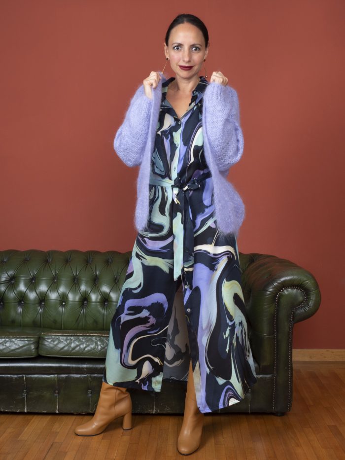 Cardigan in Mohair - Frnch