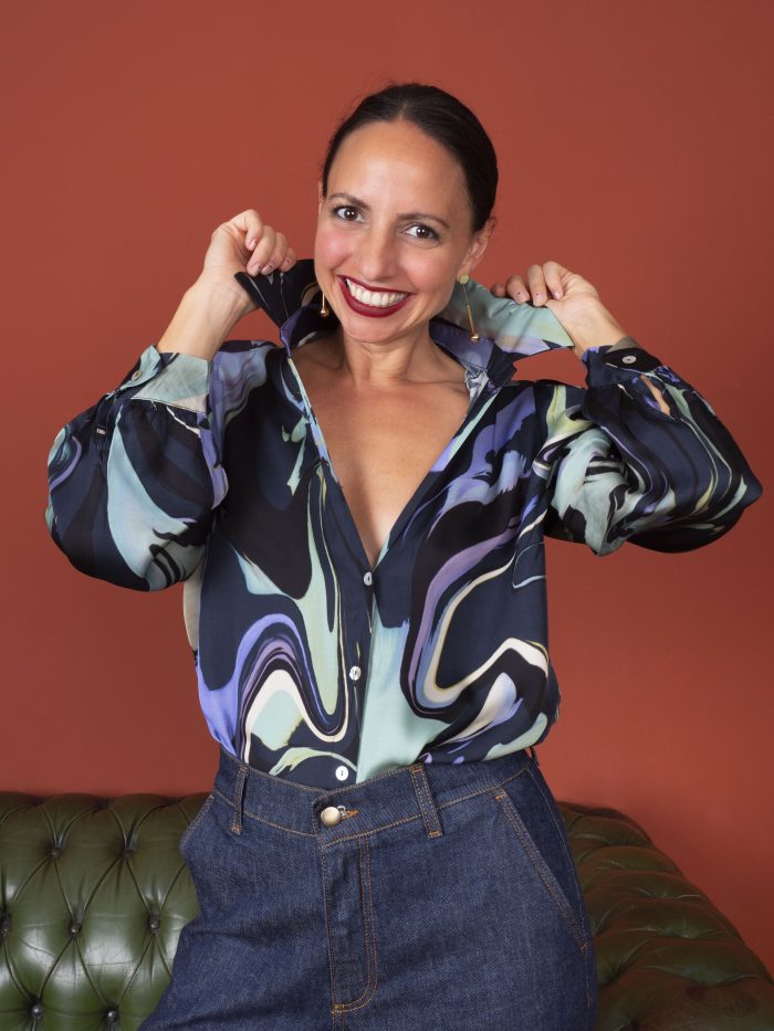 Camicia stampa a Fiori - Frnch