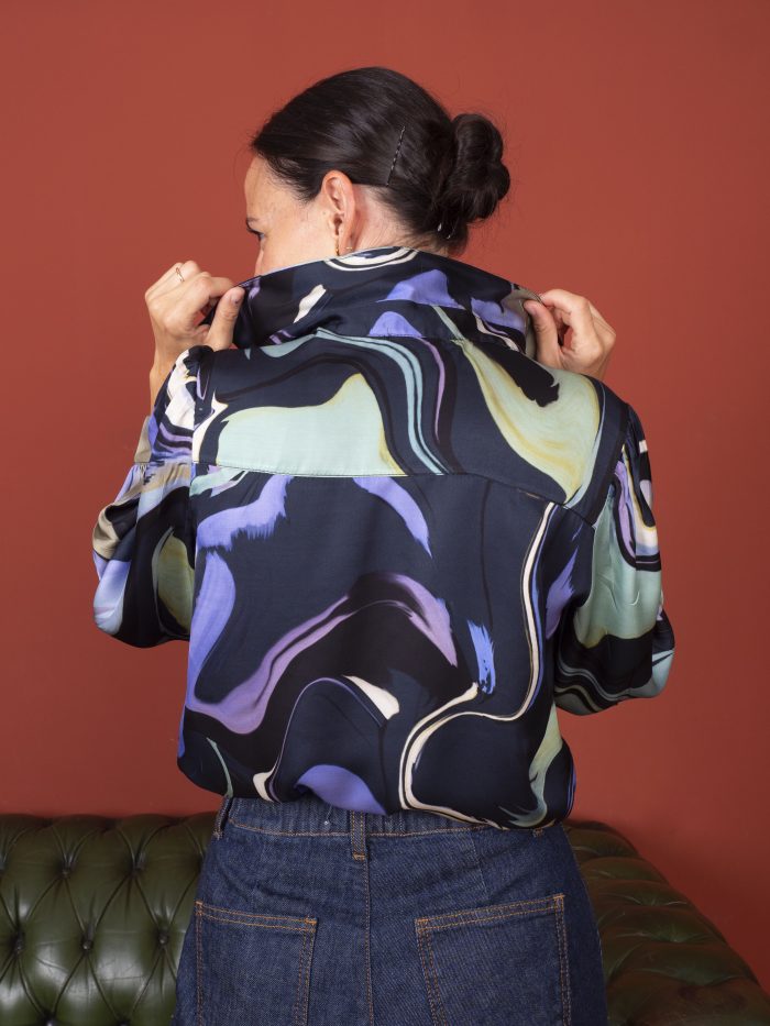Camicia stampa a Fiori - Frnch