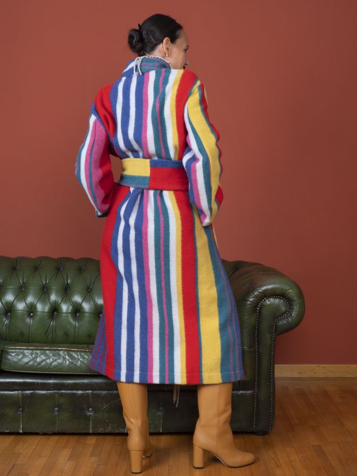 Cappotto a Righe Multicolor - Ottod' Ame