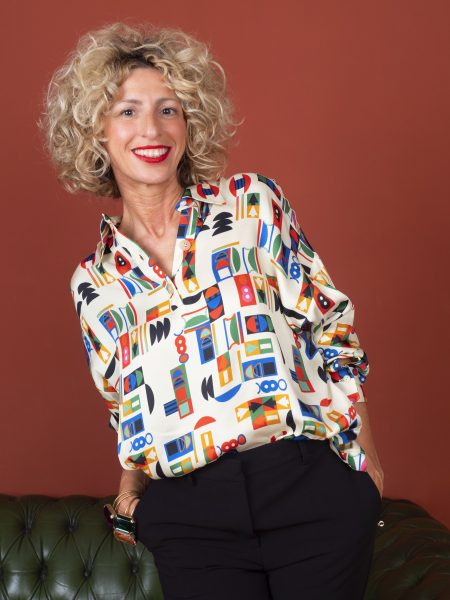 Blusa in viscosa stampata - Ottod'ame