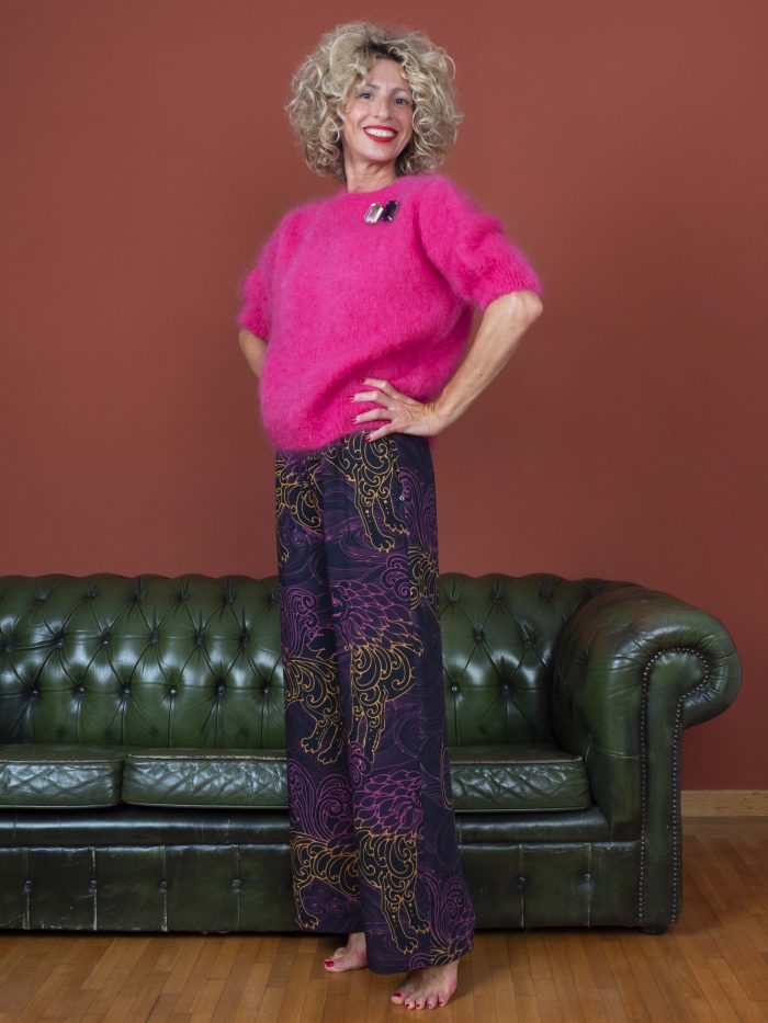 Girocollo Manica Corta Kidmohair - Dixie