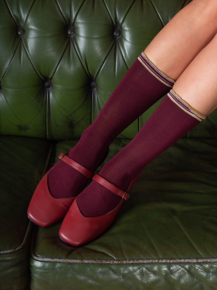 Set 2 Calze Fantasia Lollipop Porto Red - King Louie