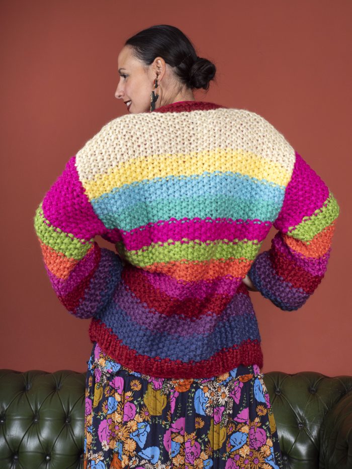 Giacca Tricot a Righe - Frnch