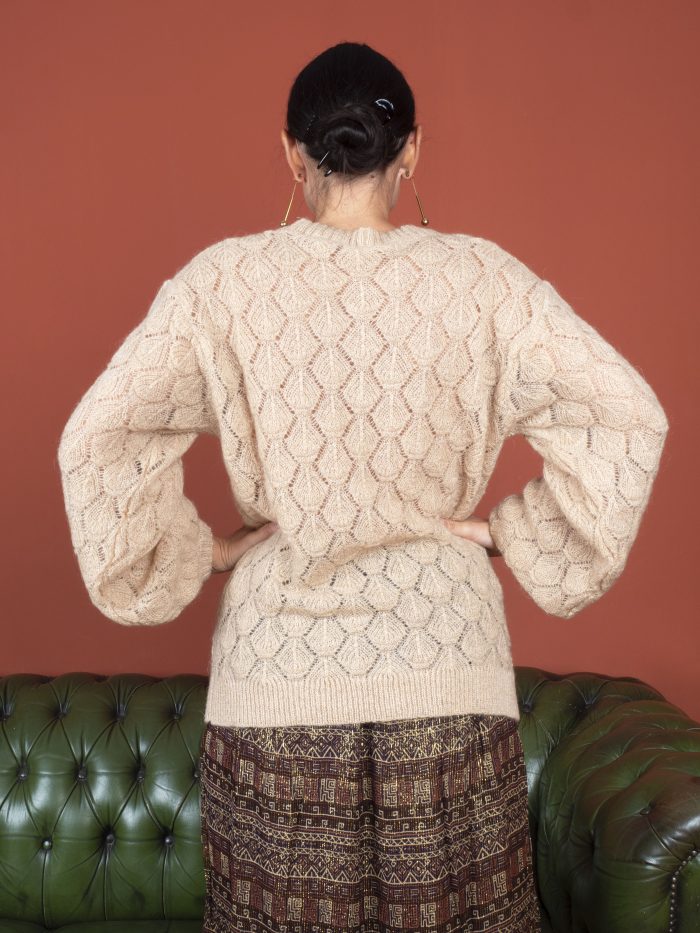 Maglione Girocollo Lavorato - Maison Hotel