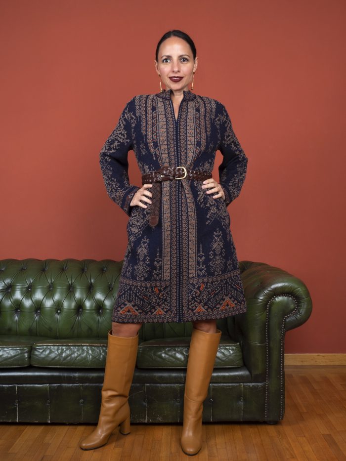 Cappotto Jaquard Root Pattern - Ivko