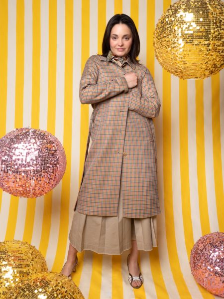 Trench Rachel in Fantasia A Quadretti Siren - King Louie
