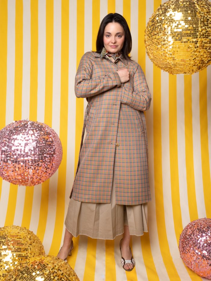 Trench Rachel in Fantasia A Quadretti Siren - King Louie