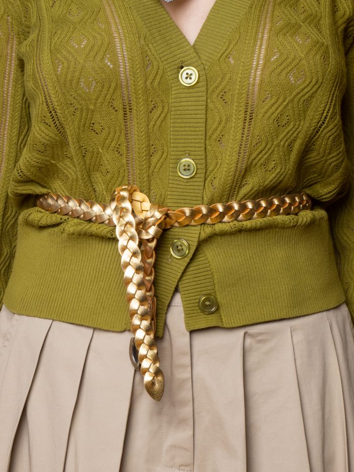 Cardigan V Herrero Con Manica a Sbuffo - King Louie