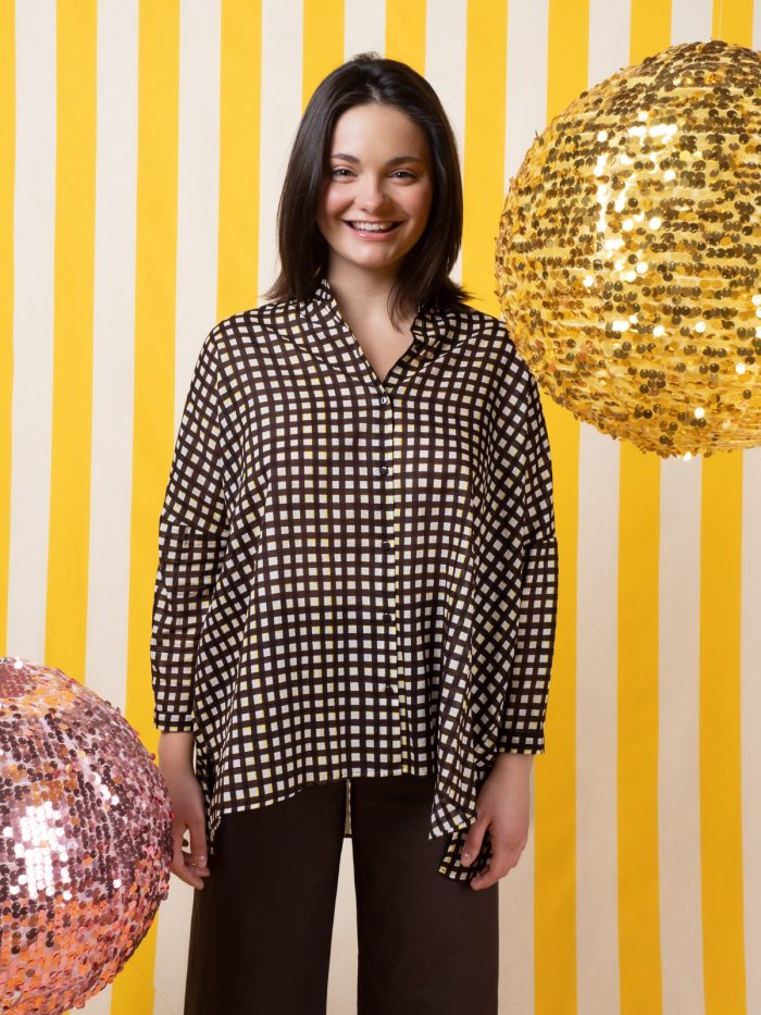 Camicia A Rettangolo In Voile - Niū
