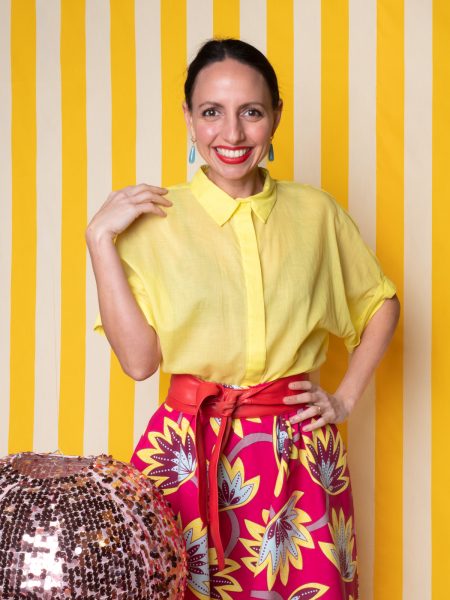 Camicetta A Kimono In Garza - Niū
