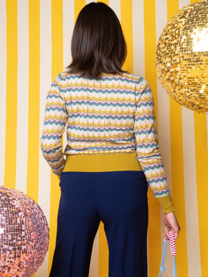 Cardigan girocollo Lavigne _ King Louie