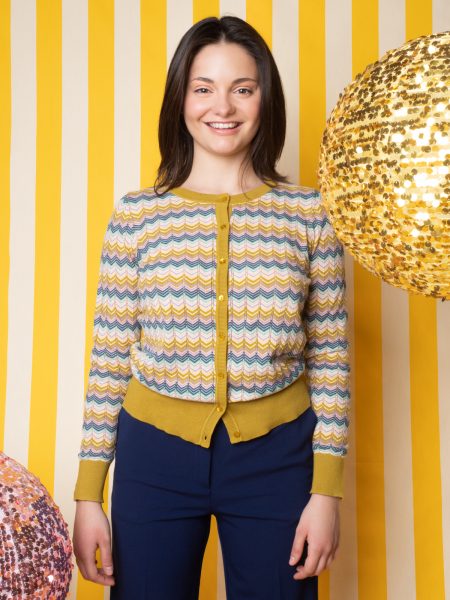 Cardigan girocollo Lavigne _ King Louie