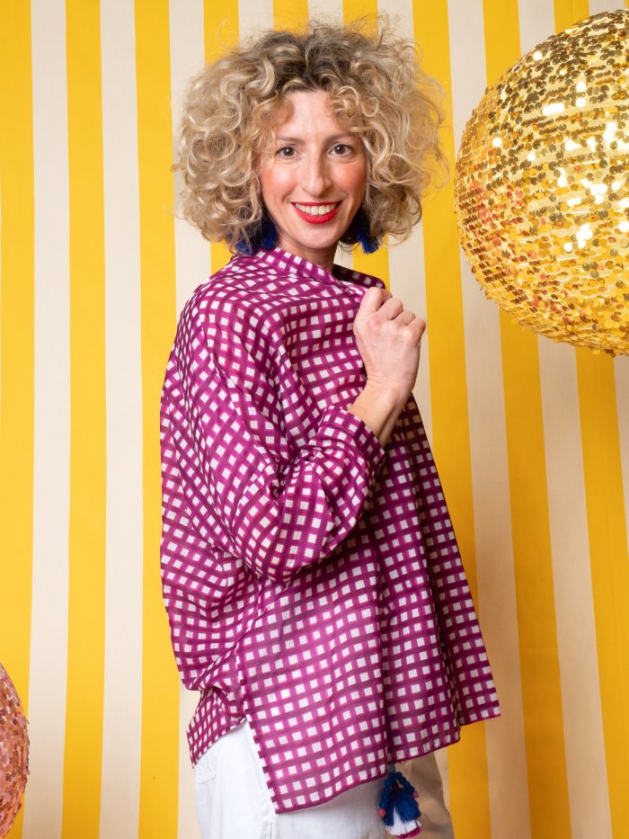 Camicia A Rettangolo In Voile - Niū
