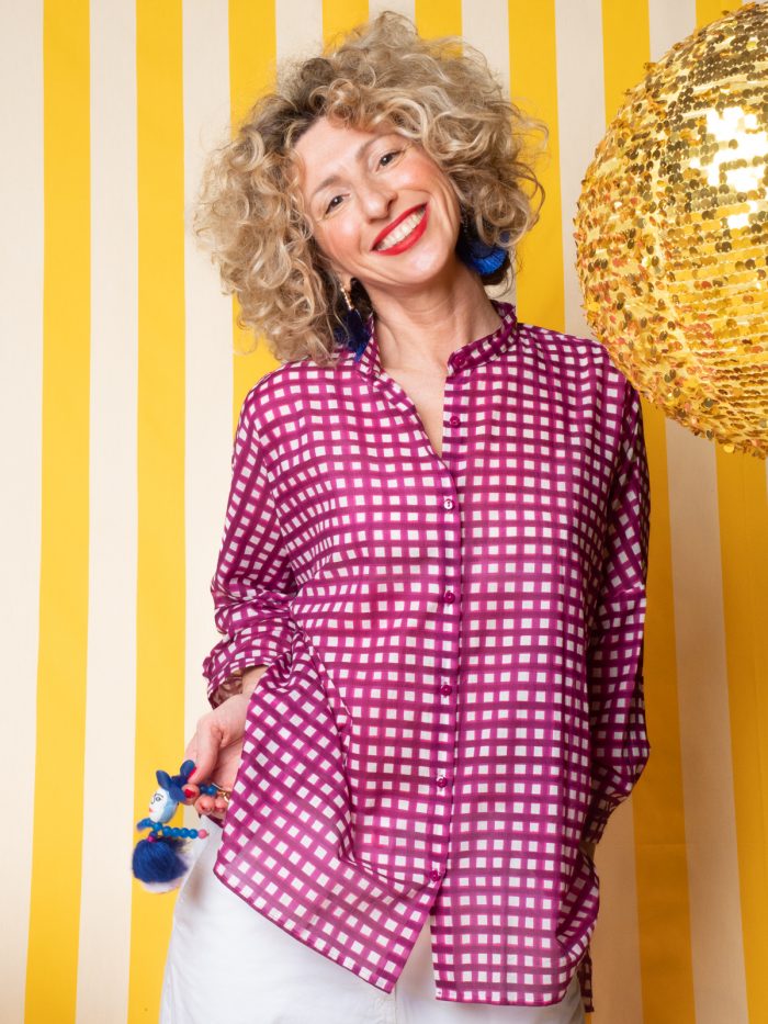 Camicia A Rettangolo In Voile - Niū